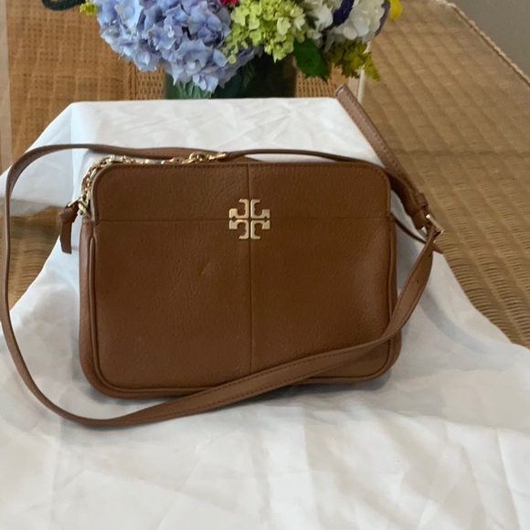 Tory Burch Brown Crossbody Bag with Structured Design - Picture 1 of 4